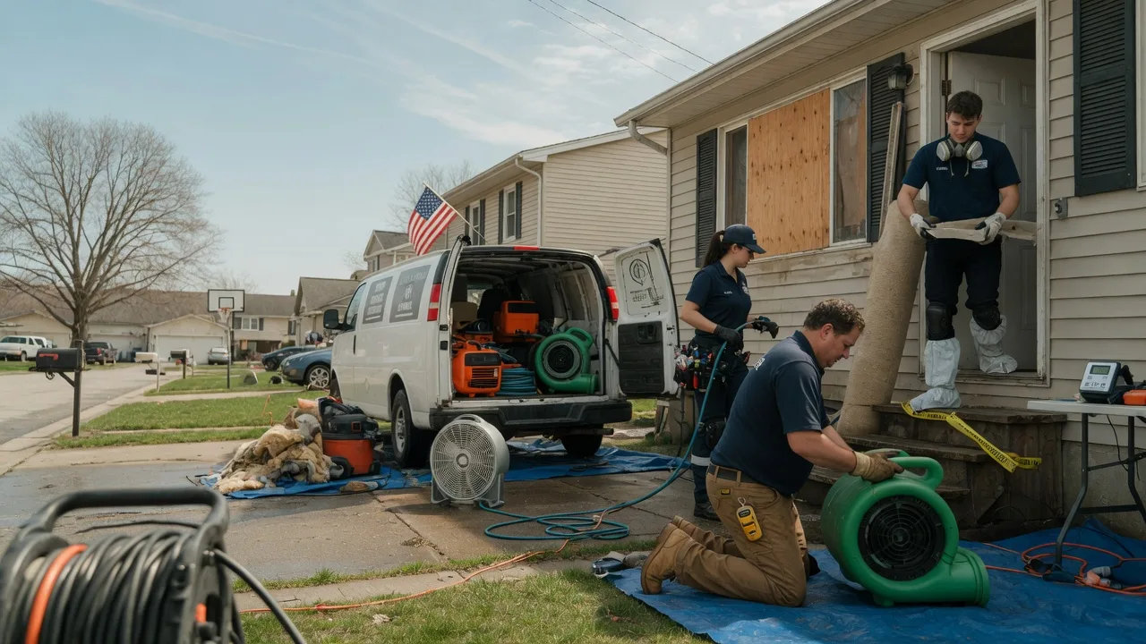 Water Damage Restoration in Pascagoula, MS near me